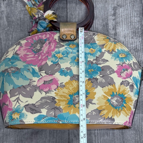 Patricia Nash First Bloom Collection Melllini Satchel Bag - Picture 12 of 17